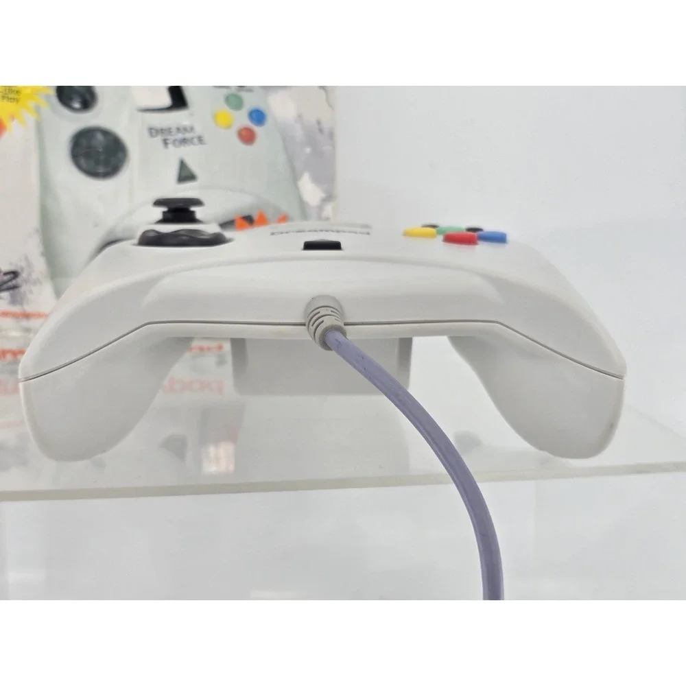SEGA DREAMCAST 3D2 Dream Force‎ Joypad - Controller W/Button Remap - White - NEW
